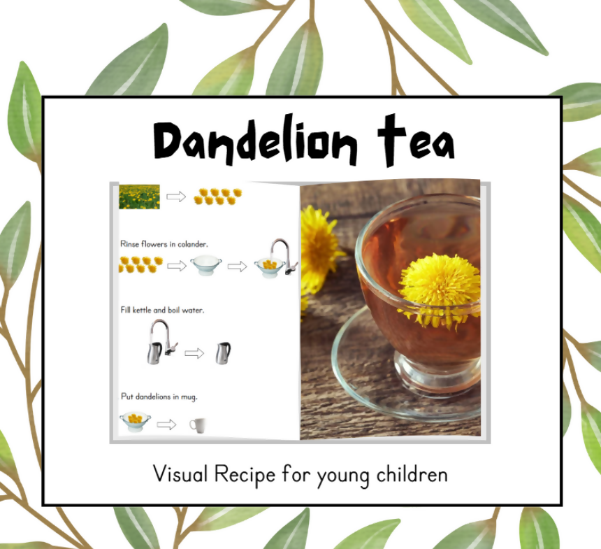 Dandelion Tea Visual Recipe