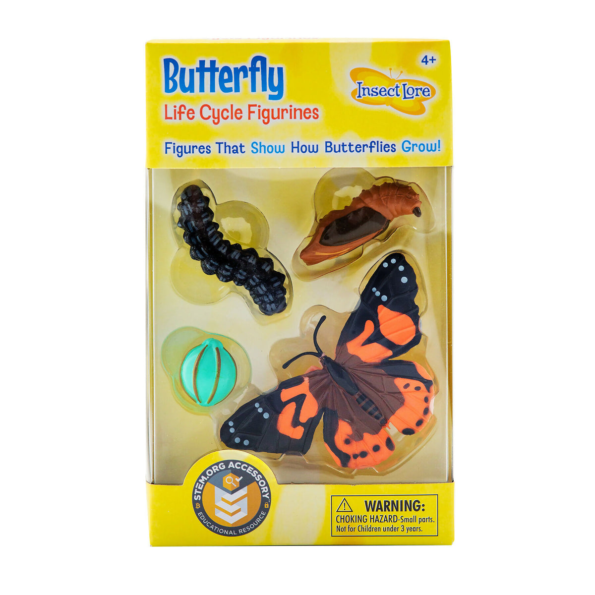 Butterfly Life Cycle Figures (4-Piece Set)