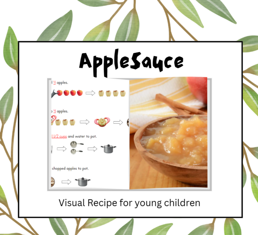 Applesauce Visual Recipe