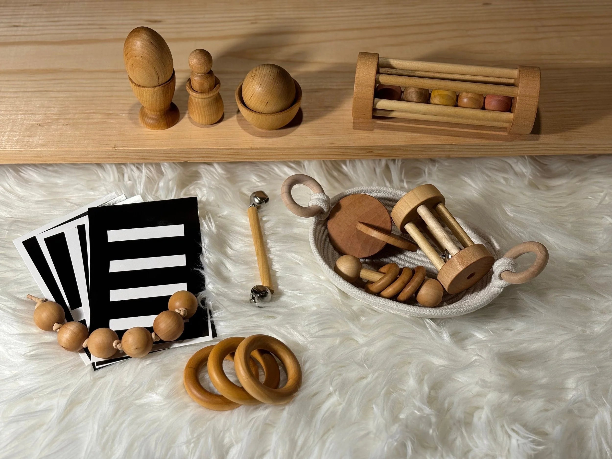 Materials for the Entire First Year, contains a year of handmade materials, Nido Room Montessori Essentials