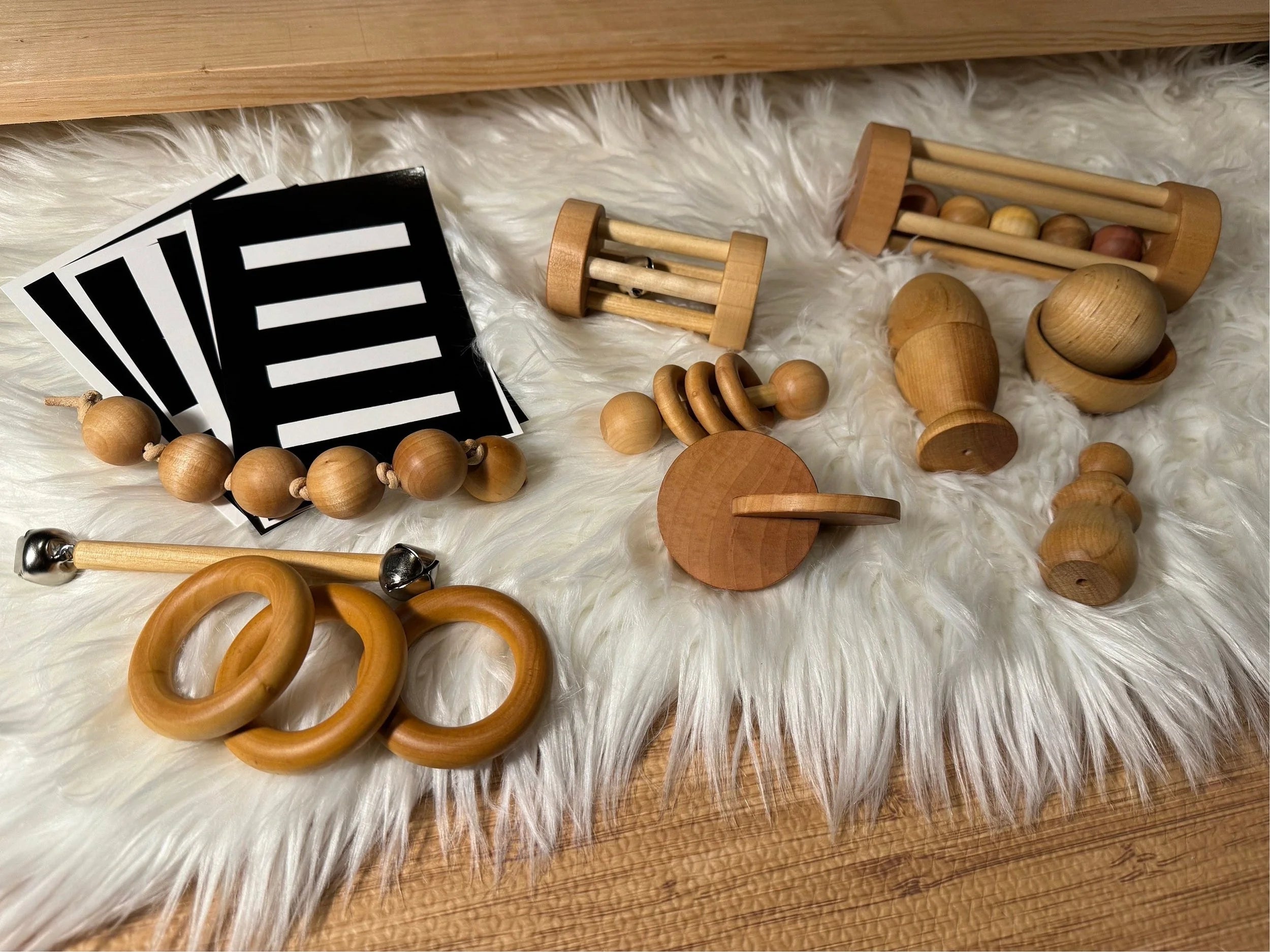 Materials for the Entire First Year, contains a year of handmade materials, Nido Room Montessori Essentials