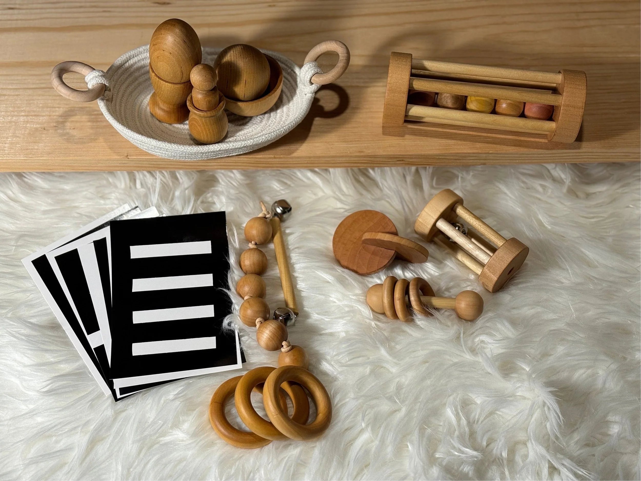 Materials for the Entire First Year, contains a year of handmade materials, Nido Room Montessori Essentials