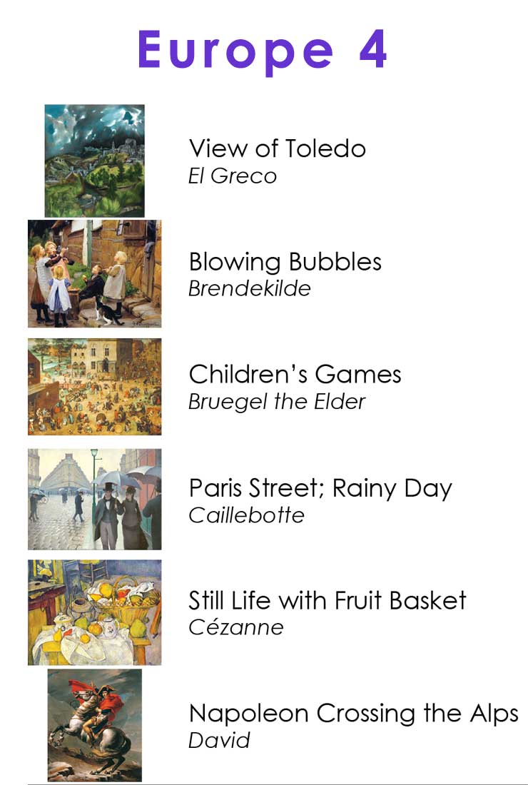 Fine Art 4-Part Cards - Maitri Learning