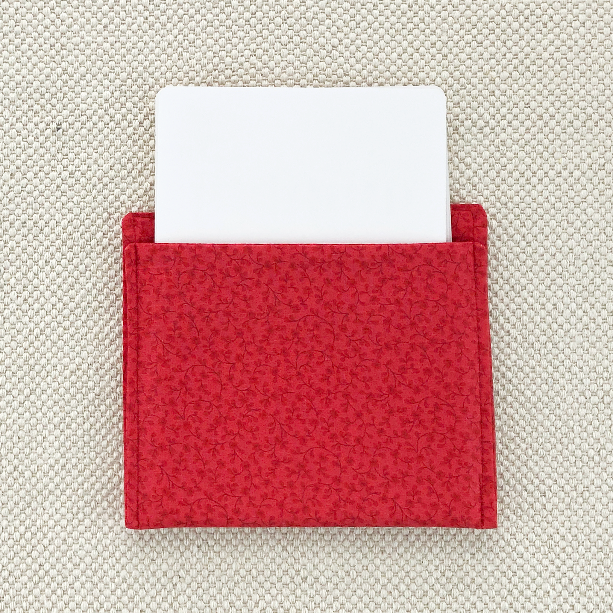 Red Cloth Folder