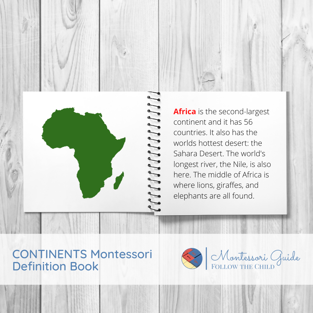 Continent Definition Book