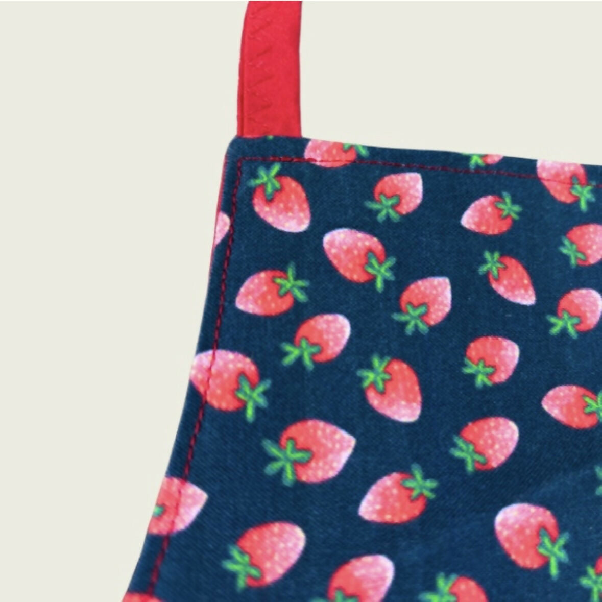 Strawberry Apron (0-3)