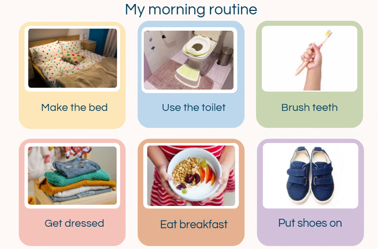 Morning Routine Cards