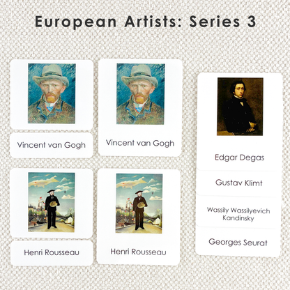 Artists 3-Part Reading