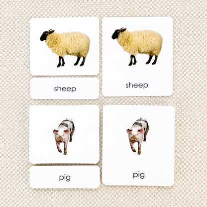 Farm Animals (Adult) 3-Part Reading
