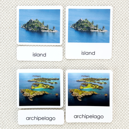 Land & Water 1 Book & Card Set