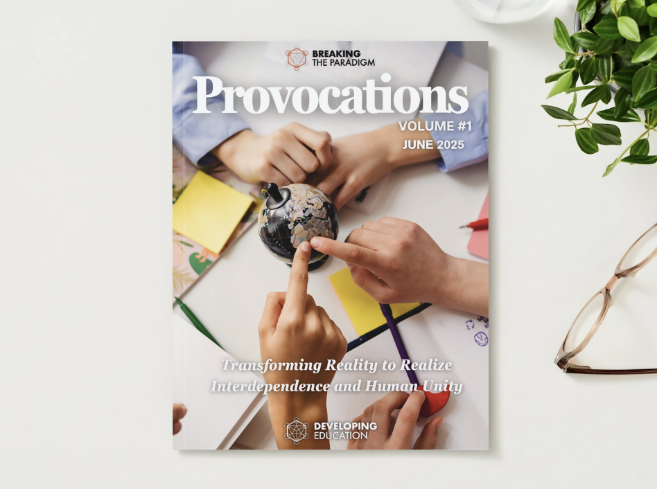 Interdependence and Human Unity: Provocations Magazine, Edition 1