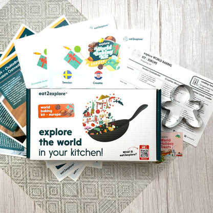 explore World Baking Kit - EUROPE (Family)