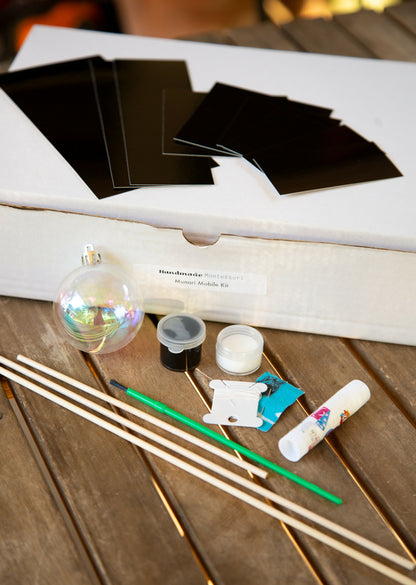 Munari Mobile Kit - Montessori Infant Mobile Kit + Pattern and Instructions