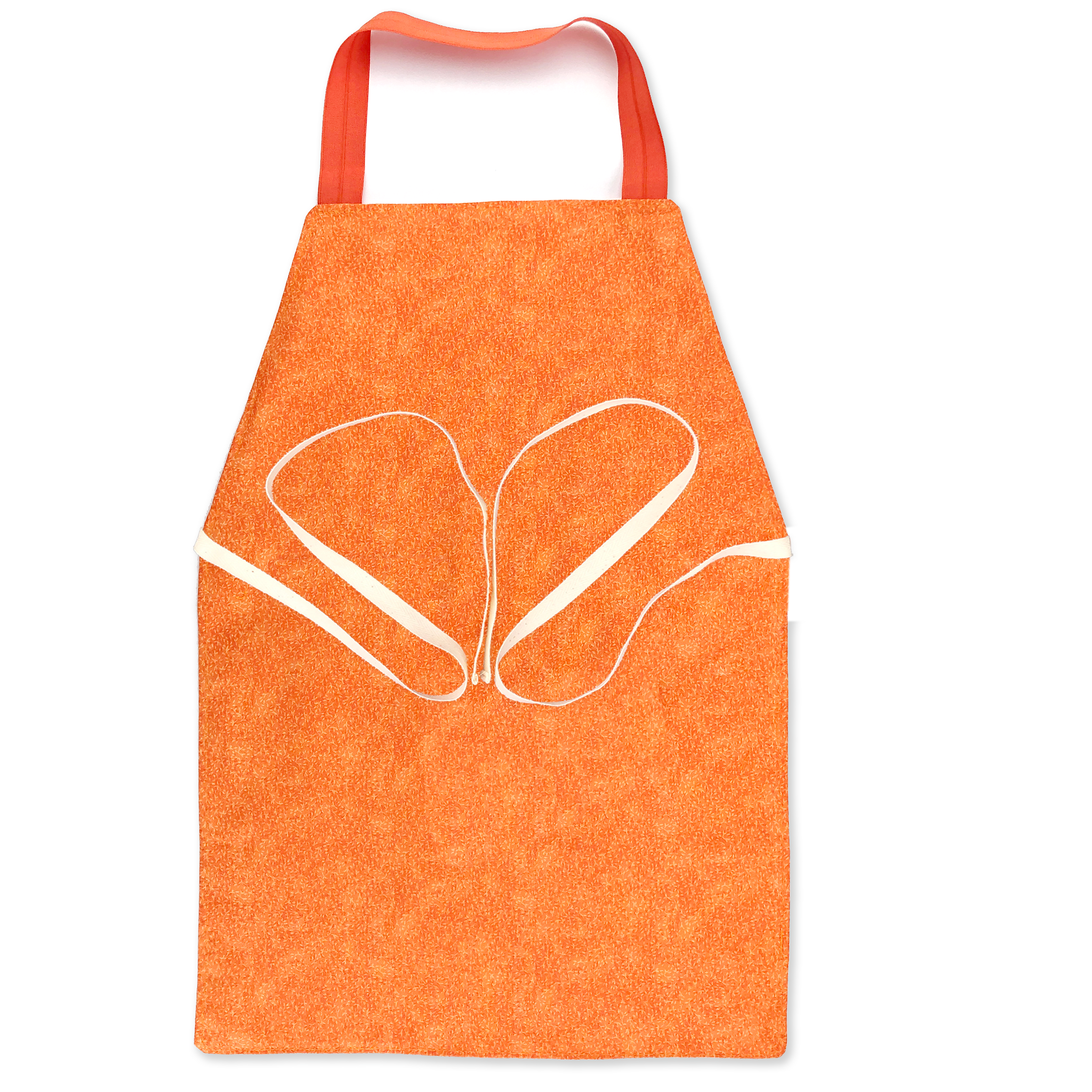 Orange Cloth Apron