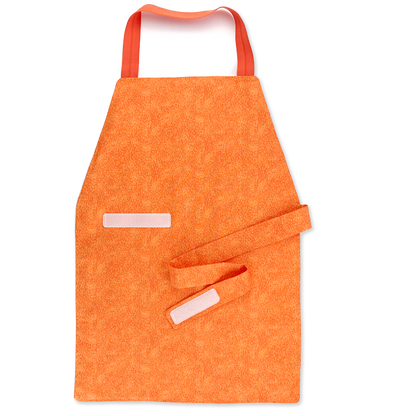 Orange Cloth Apron - Maitri Learning