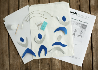 Dancers Mobile Kit - Montessori Infant Mobile Kit + Instructions