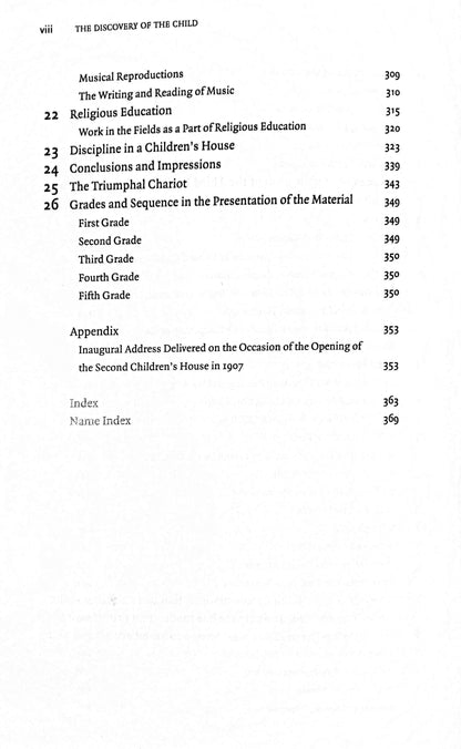 Imperfect Discovery of the Child - Maitri Learning