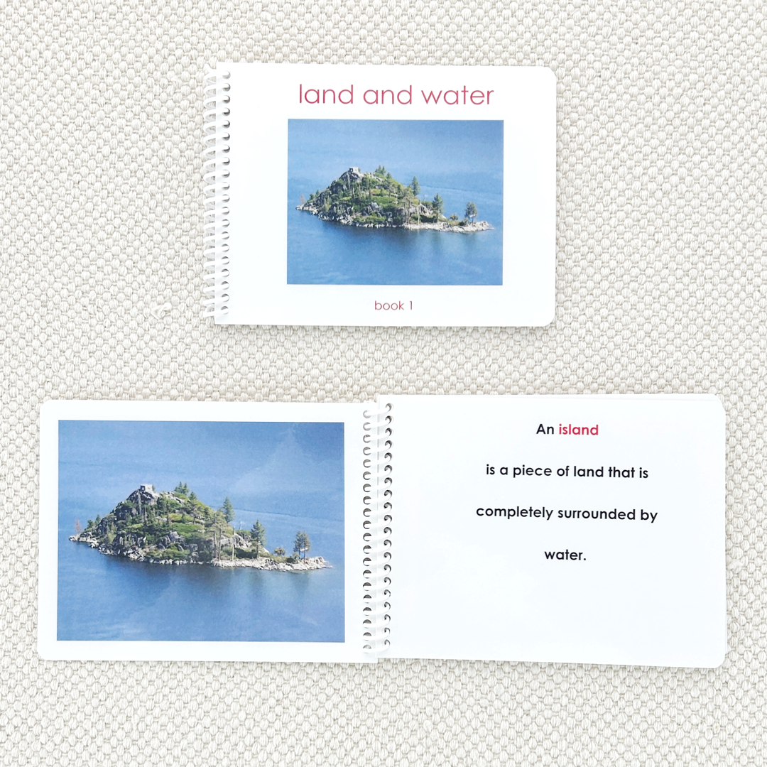 Land & Water 1 Book & Card Set