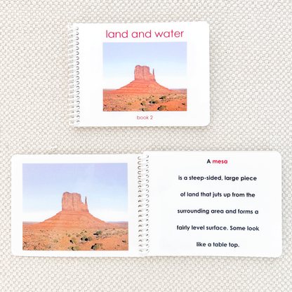 Land & Water 2 Book & Card Set