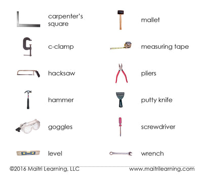 Tools 3-Part Reading