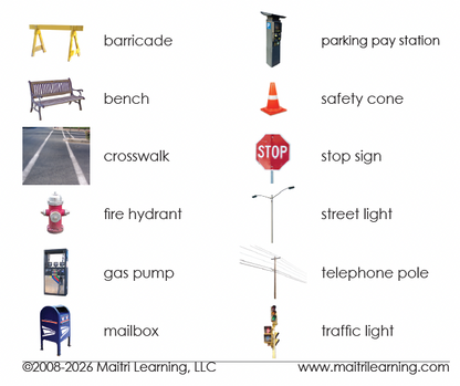 Around Town Vocabulary