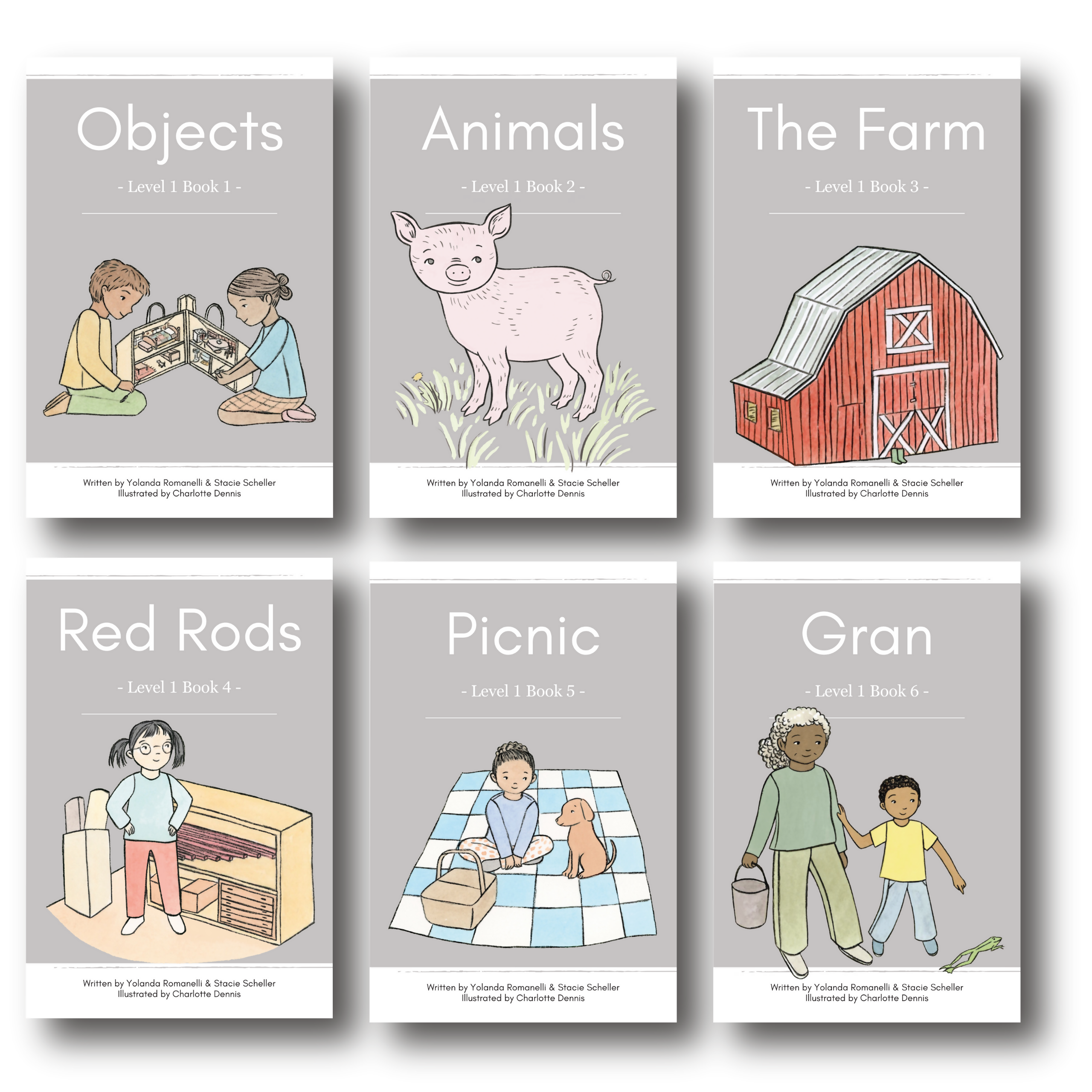 Level 1: Six Decodable Books