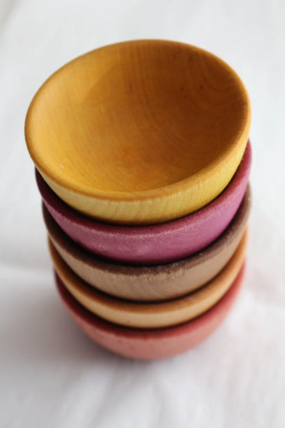 Stacking Bowls - Nesting and Stacking Learning Material Great for Play Kitchens, Sensory Bins or Stocking Stuffers