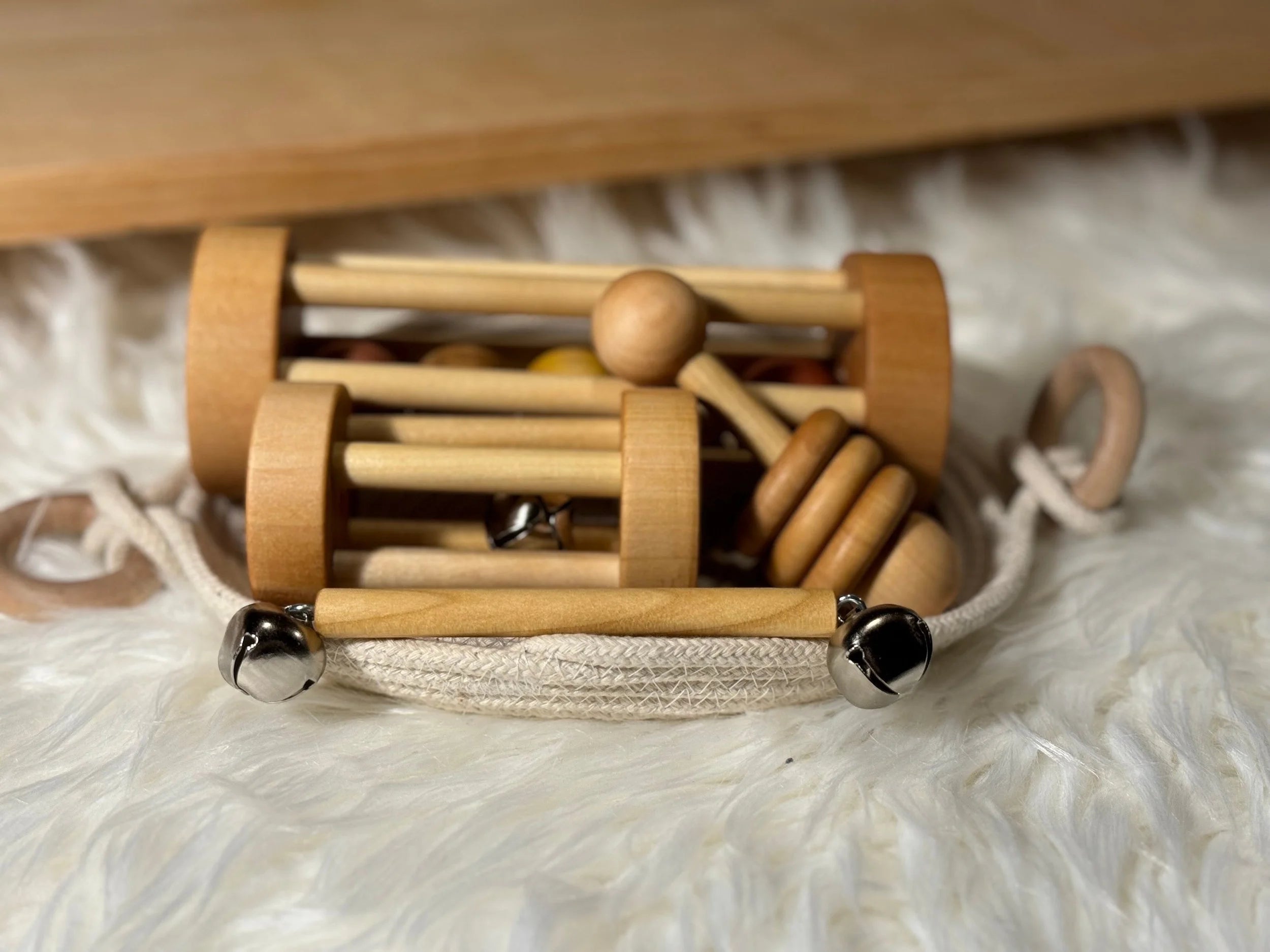 Musical Materials Bundle, Bell Shakers, Ring Shakers, subtle natural sounds that rattle, shake and roll