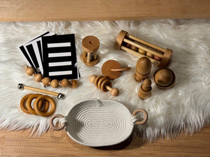 Materials for the Entire First Year, contains a year of handmade materials, Nido Room Montessori Essentials