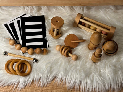 Materials for the Entire First Year, contains a year of handmade materials, Nido Room Montessori Essentials