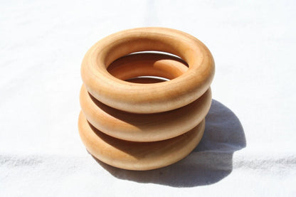 Wooden Ring - Set of Three
