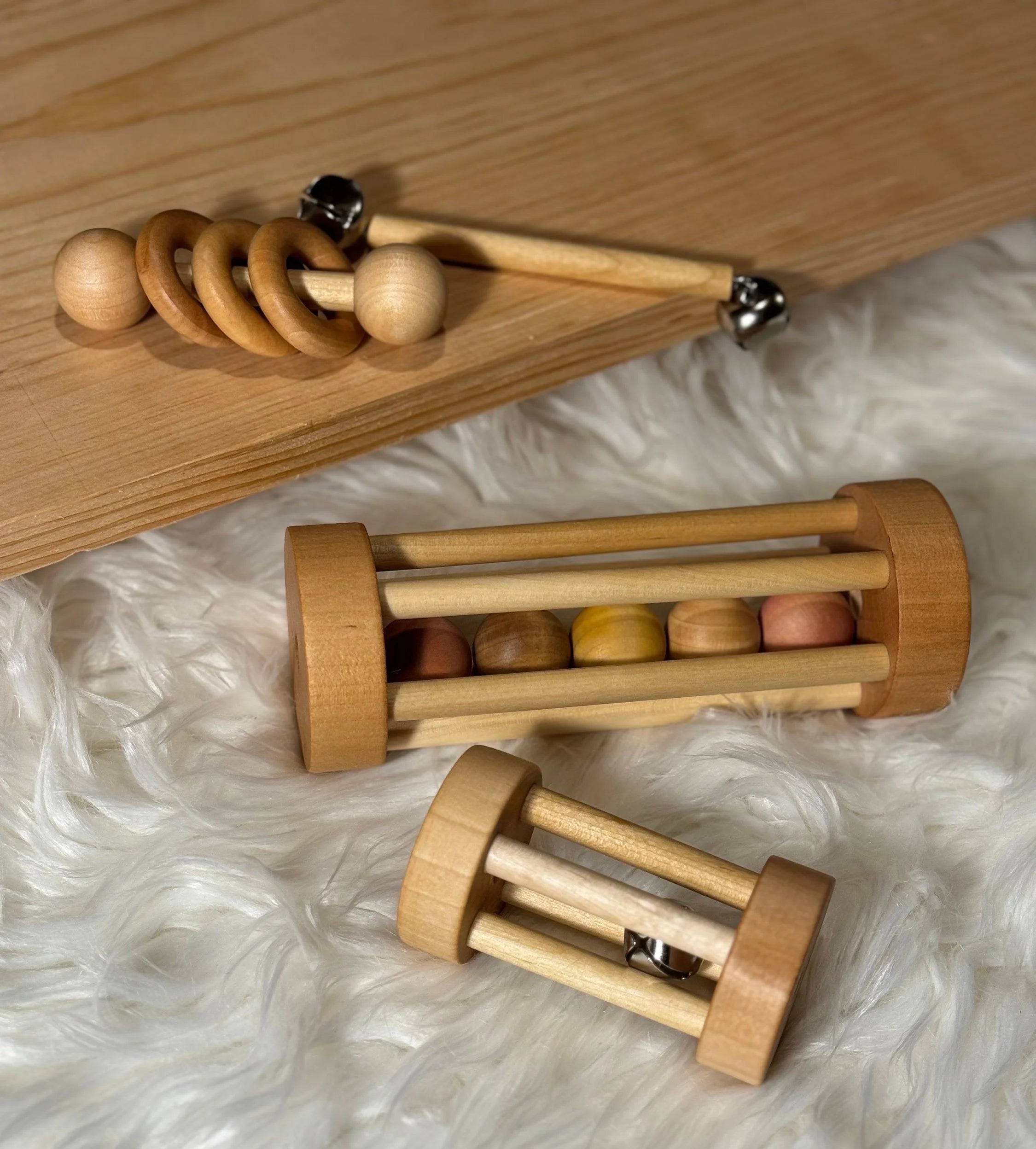 Musical Materials Bundle, Bell Shakers, Ring Shakers, subtle natural sounds that rattle, shake and roll