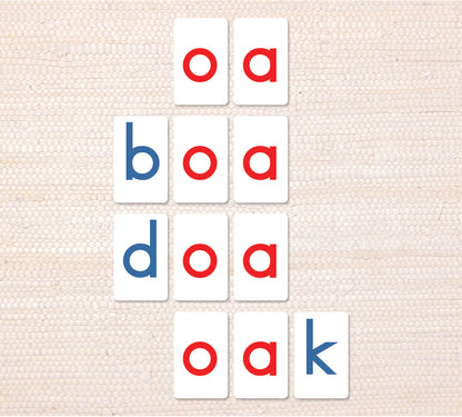 Blue Print Movable Alphabet - Maitri Learning