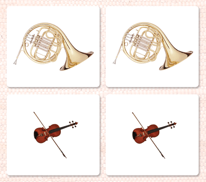 Orchestral Musical Instruments Matching