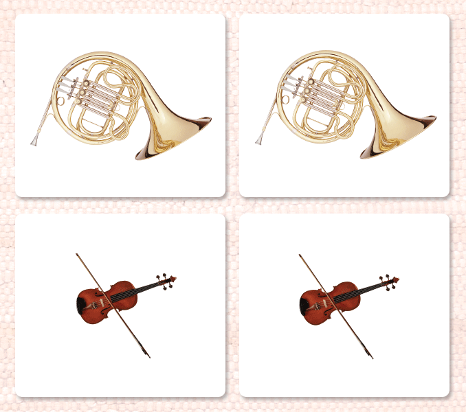 Orchestral Musical Instruments Matching