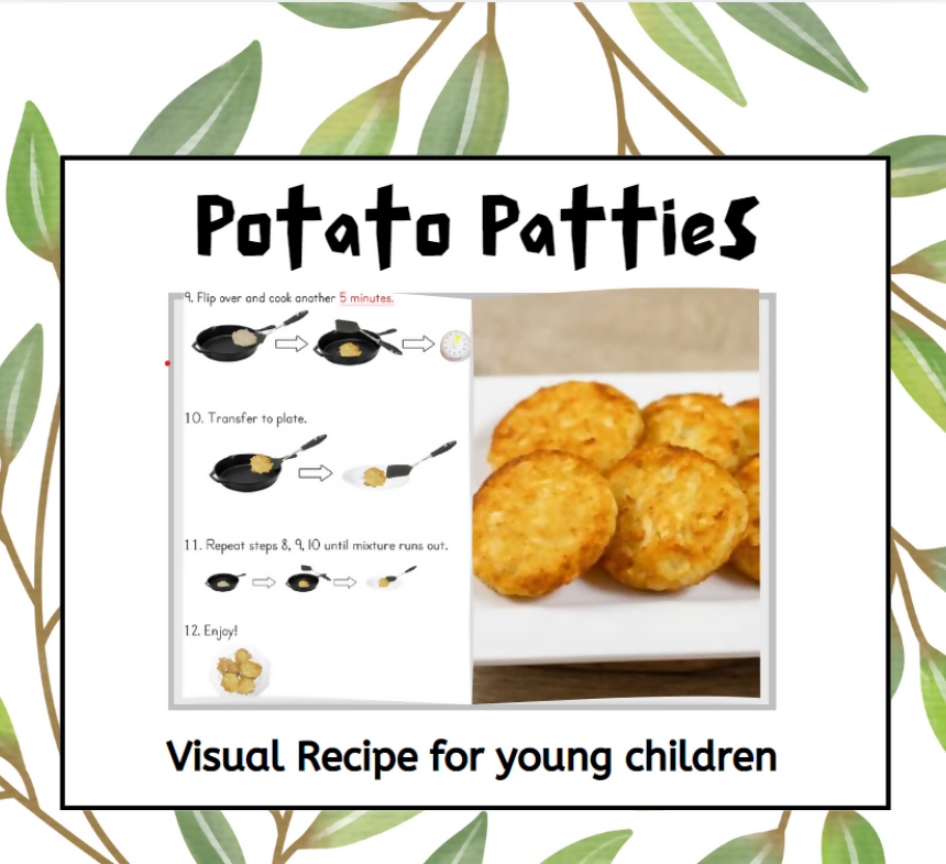 Potato Patties Visual Recipe