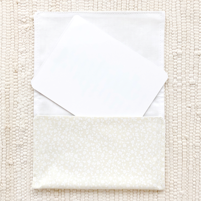 Large Chart-Size Cloth Pouches