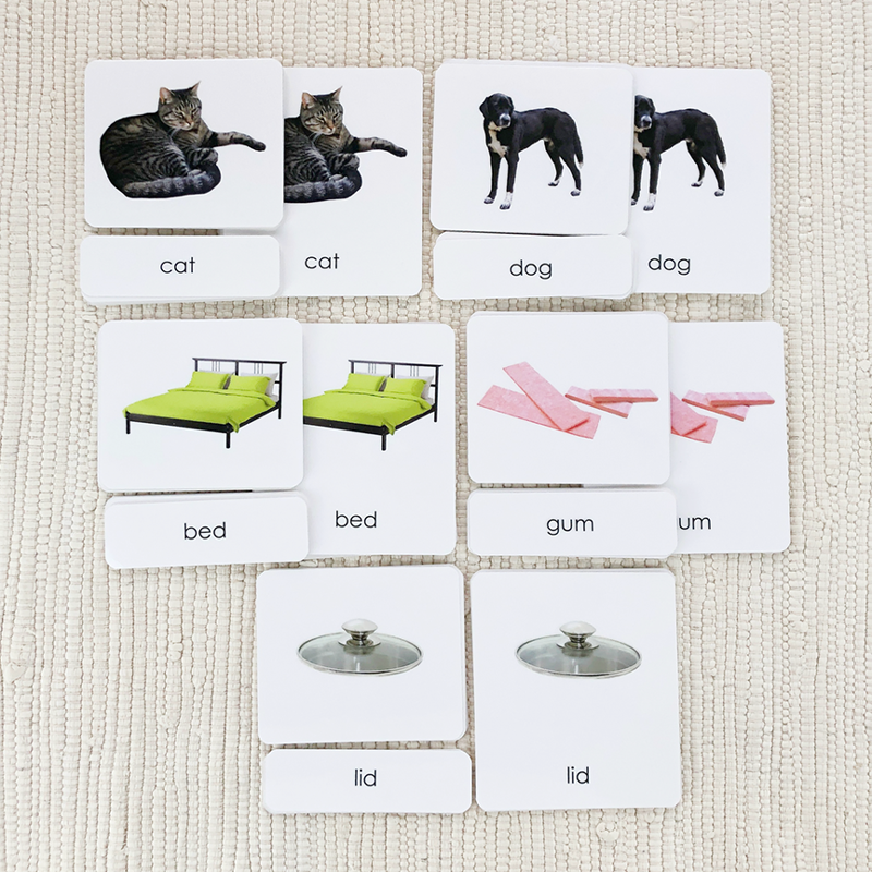 Phonetic Reading Card Set (Complete)