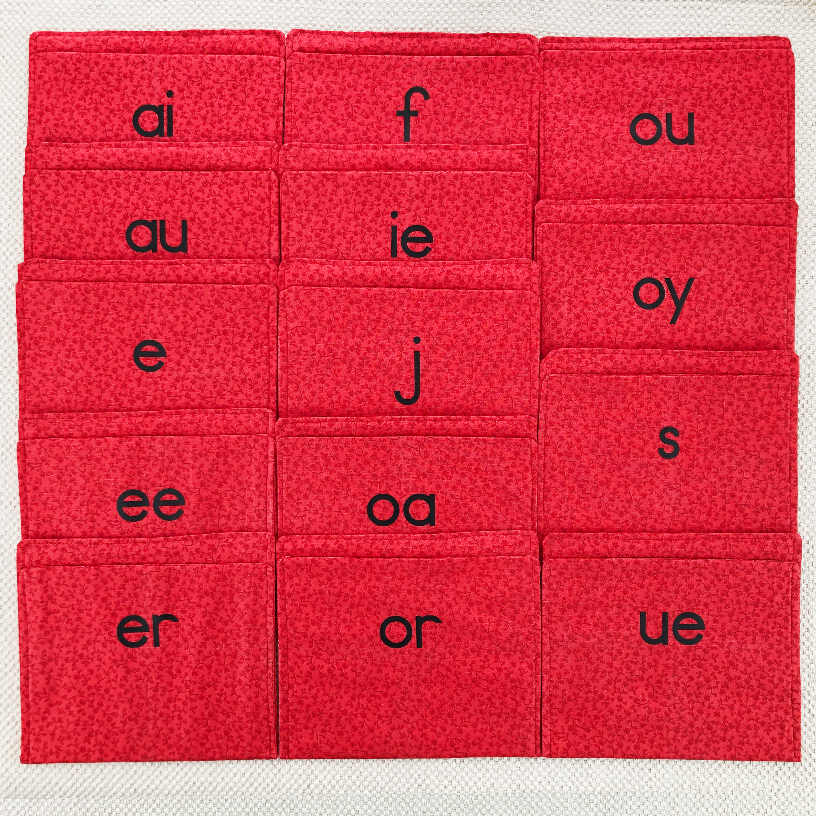 Red Cloth Folder