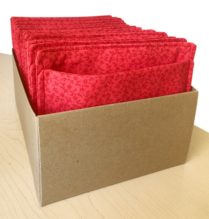 Red Cloth Folder