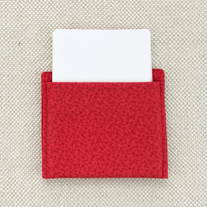 Red Cloth Folder