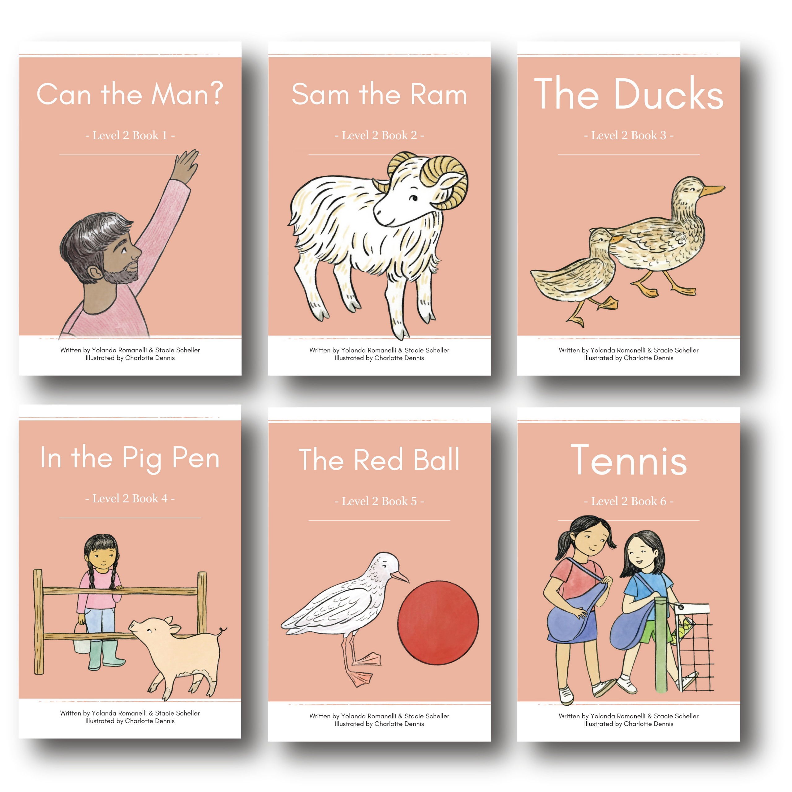 Level 2: Six Decodable Books