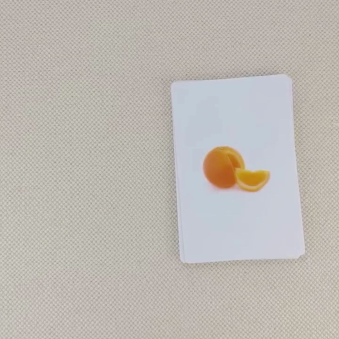 Fruit Toddler Cards