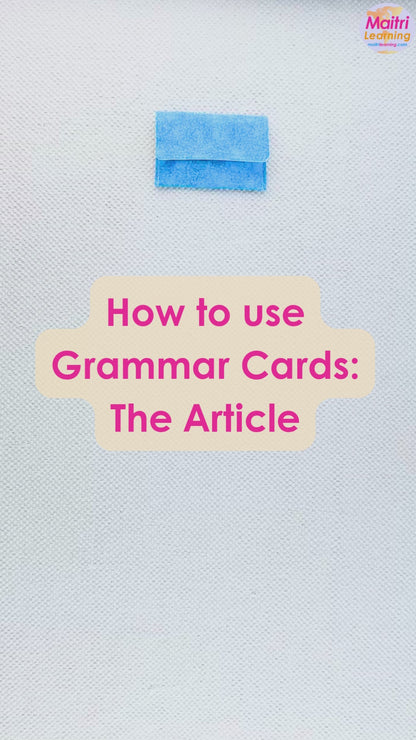 Grammar Step 1: The Article