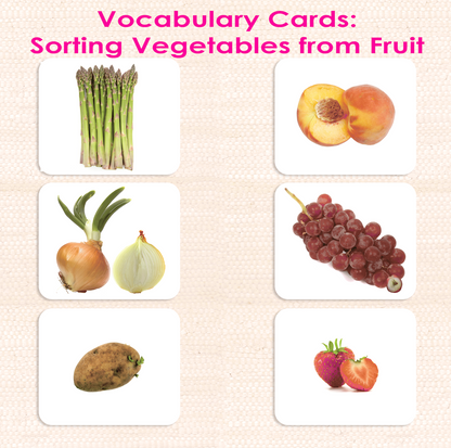 Imperfect Vegetables Vocabulary - Maitri Learning